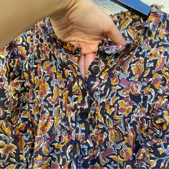 Sea New York Multicolor Floral Short Sleeve Top - Picture 3 of 9